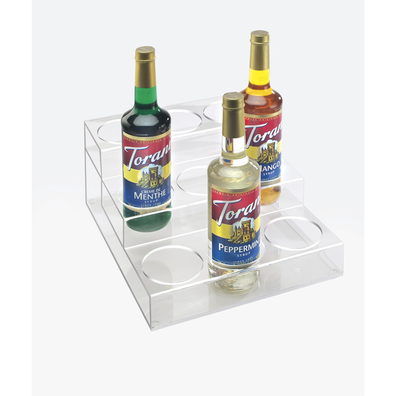 CalMil 3 Tier 9 Bottle Organizer Liquor Display Racks & Wayfair